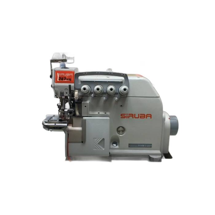 Siruba 747KS-514M3-24/DKKU Maszyna do szycia overlock - obrazek 3