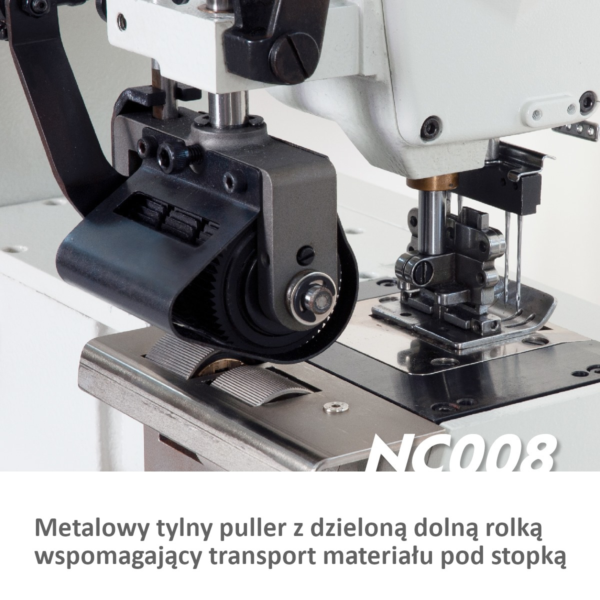 Siruba NC008-0464-254/JD/HPR/DVH1-0 maszyna łańcuszkowa - obrazek 3